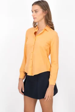 Camisa Manga Larga Lisa