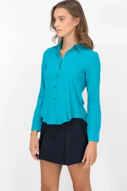 Camisa Manga Larga Lisa