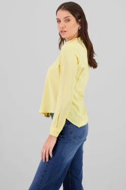 Camisa Manga Larga Lisa