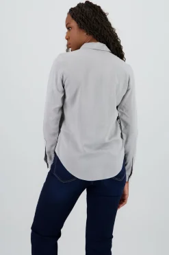 Camisa Manga Larga Lisa