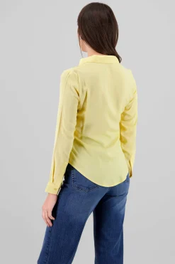 Camisa Manga Larga Lisa