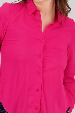 Camisa Manga Larga Lisa