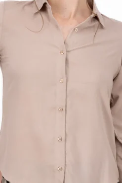 Camisa Manga Larga Lisa