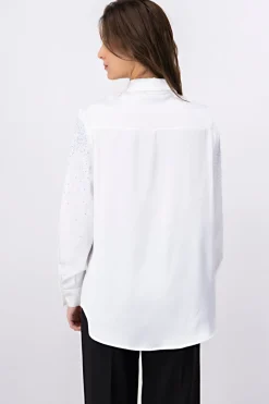 Camisa Manga Larga Pedrería