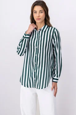 Camisa manga larga rayas