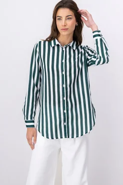 Camisa manga larga rayas