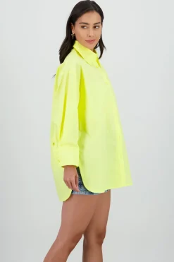 Camisa oversize lisa