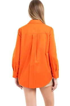 Camisa oversize lisa