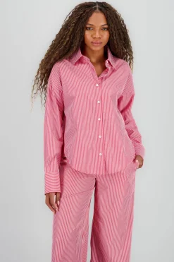 Camisa oversize rayas