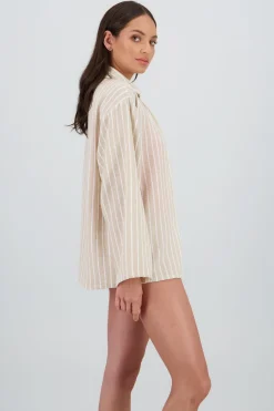 Camisa oversized lineas