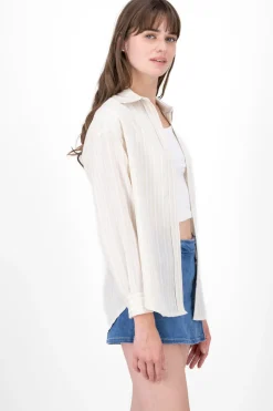 Camisa oversized rayas