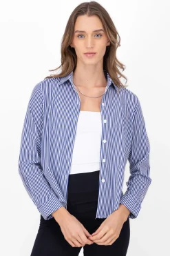 Camisa Rayas Asimétrica