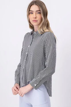 Camisa Rayas Asimétrica