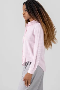 Camisa Rayas Asimétrica