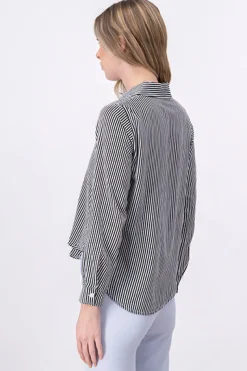 Camisa Rayas Asimétrica