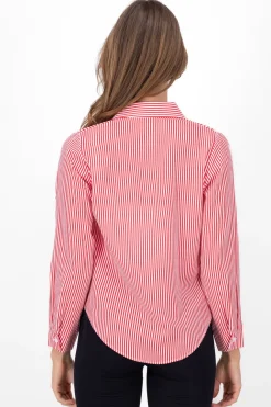 Camisa Rayas Asimétrica