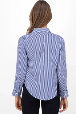 Camisa Rayas Asimétrica