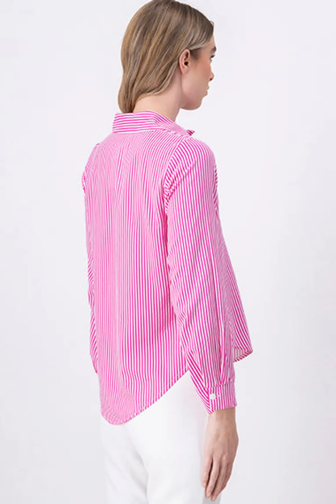 Camisa Rayas Asimétrica