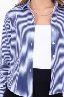 Camisa Rayas Asimétrica