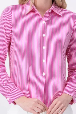 Camisa Rayas Asimétrica