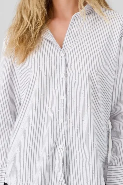 Camisa rayas con brillos Hypsters
