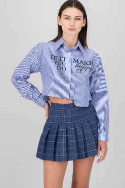 Camisa rayas estampado