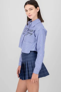 Camisa rayas estampado