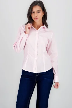 Camisa rayas manga larga