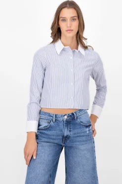 Camisa Rayas Manga Larga