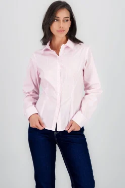 Camisa rayas manga larga