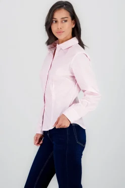 Camisa rayas manga larga