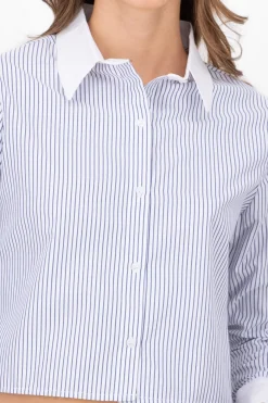 Camisa Rayas Manga Larga