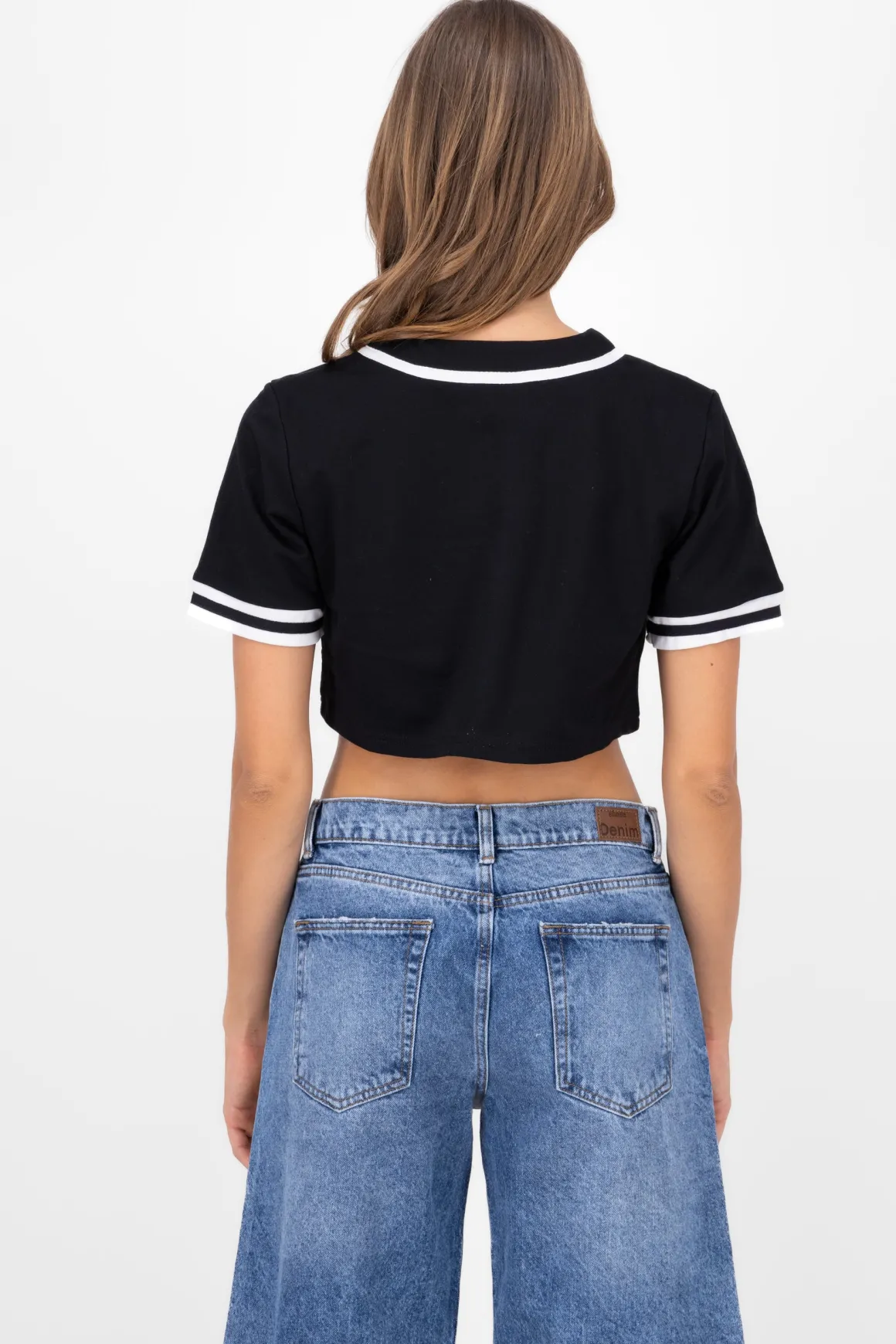 Camisa Tipo Baseball Brooklyn