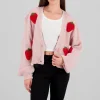 Cardigan fresas 3d
