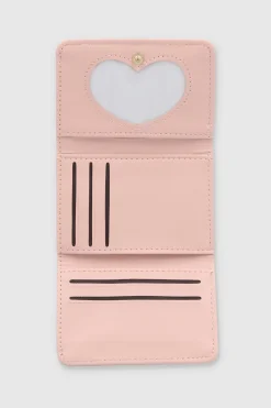 cartera chevron corazon