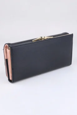 Cartera Larga Broche Boquilla