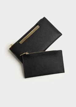 Cartera Midi Placa Metálica