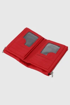 Cartera pequeña contraste texturas