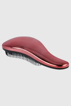 Cepillo desenredante efecto metálico