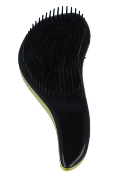 Cepillo desenredante efecto metálico