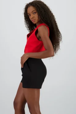 Chaleco escote V Con Botones