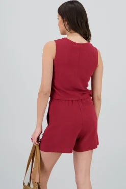 Chaleco fluido y lazos