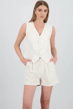 Chaleco sastre rayas