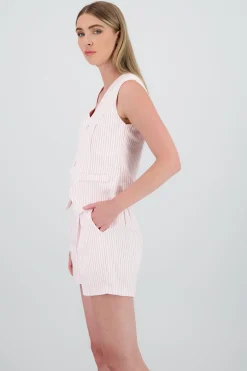 Chaleco sastre rayas