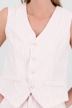 Chaleco sastre rayas