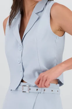 Chaleco sastreado solapa