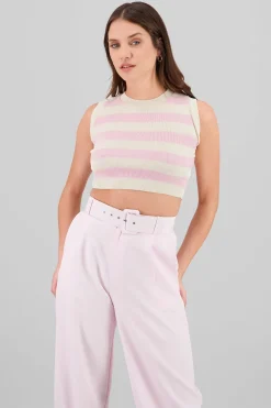 Chaleco Tejido Rayas