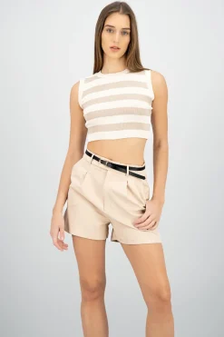 Chaleco Tejido Rayas