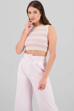 Chaleco Tejido Rayas