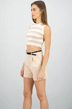 Chaleco Tejido Rayas